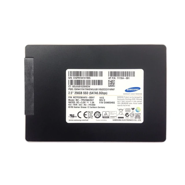 Disque dur SSD SAMSUNG 256GB MZ7TE256HMHP SATA 6GB/S 2.5