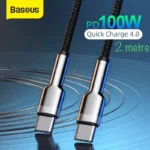 CATJK-C01 CATJK-D01 Câble Baseus metal data cable 100W Type-C vers Type-C