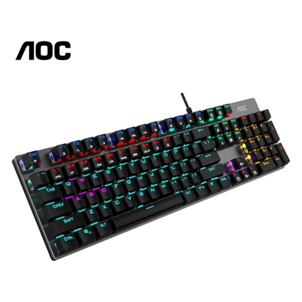 AOC GK410 Clavier gaming mécanique Blue Switch