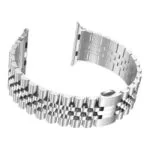 Bracelet acier Apple Watch Jubilé-Argent-or