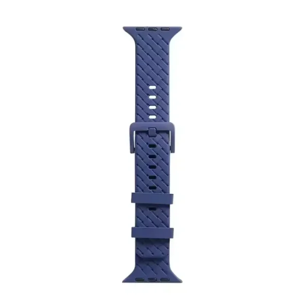 Bracelet en silicone tressé pour Apple Watch