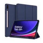 Étui Samsung Galaxy Tab S9+ 12,4″ avec Porte-Stylet-bleu