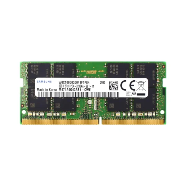 Mémoire RAM Samsung 32 Go DDR4 3200 MHz SO-DIMM M471A4G43AB1-CWE