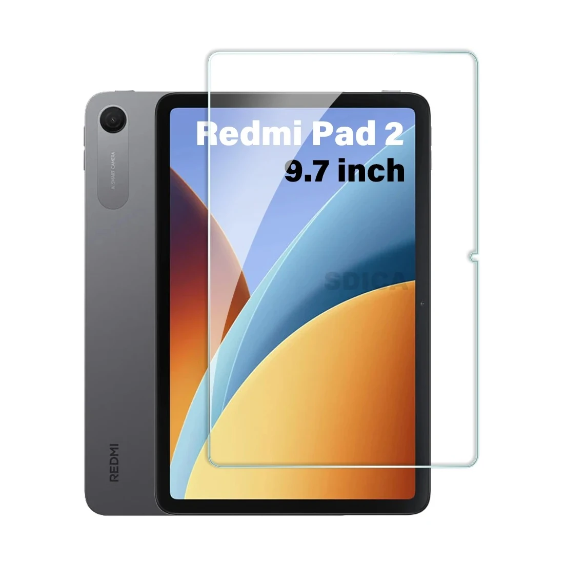 Protecteur d’Écran Redmi Pad 2 9.7″ en Verre Trempé 9H Protecteur d'écran Redmi Pad 2 9.7